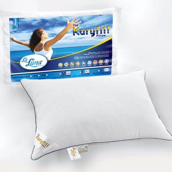 La luna Μαξιλάρι The Karyfill Pillow Firm 50x80 Premium