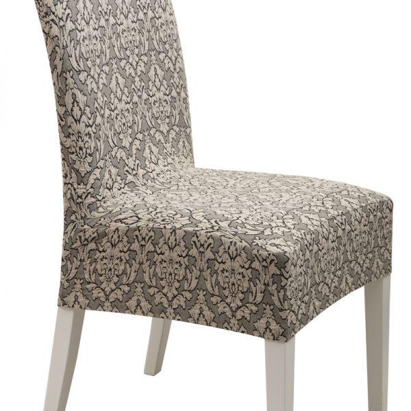 Viopros Κάλυμμα Καρέκλας με Κοντή Φούστα Diamond 1 Μπεζ