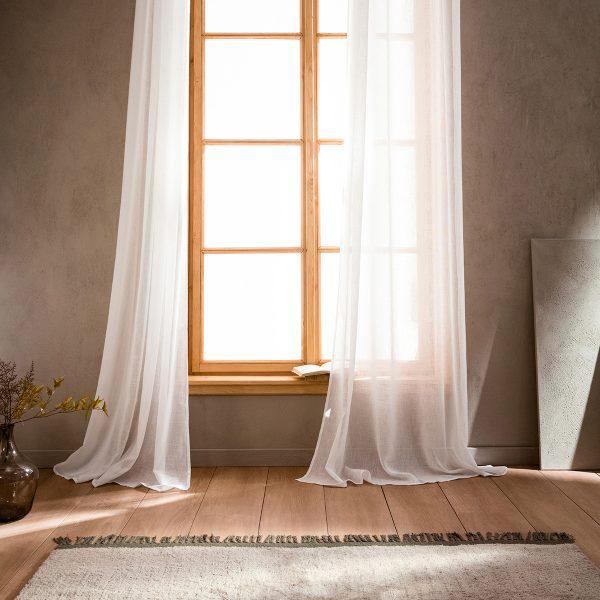 Gofis Home Κουρτίνα με τρουκς 140x280cm Combe Offwhite SS23 502/05