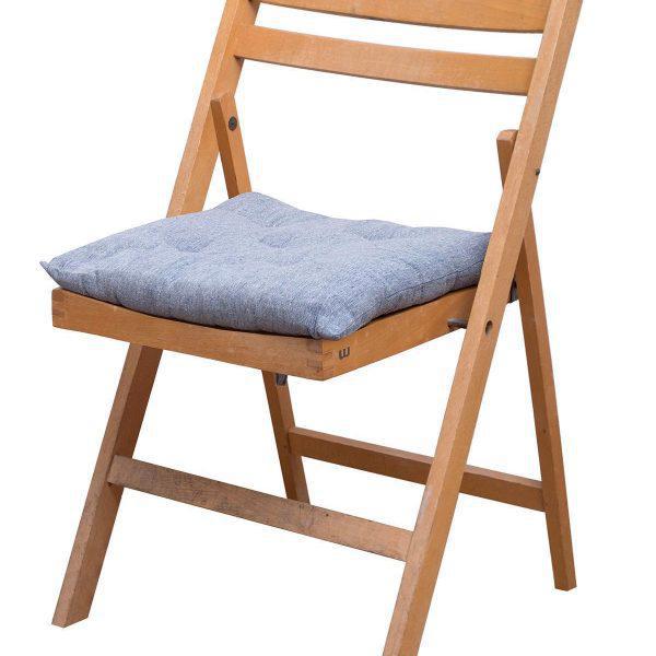 Viopros Μαξιλάρι Καρέκλας 40×40 584 3-Μπλε