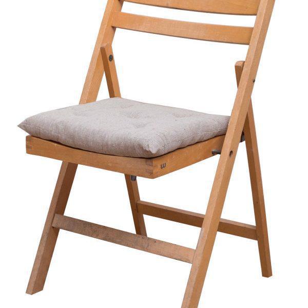 Viopros Μαξιλάρι Καρέκλας 40×40 584 5-Μπεζ