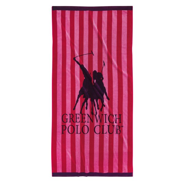 Greenwich Polo Club Πετσετα Θαλάσσης90Χ180 3856 Κοκκινο – Ροζ Κοκκινο – Ροζ 1194048