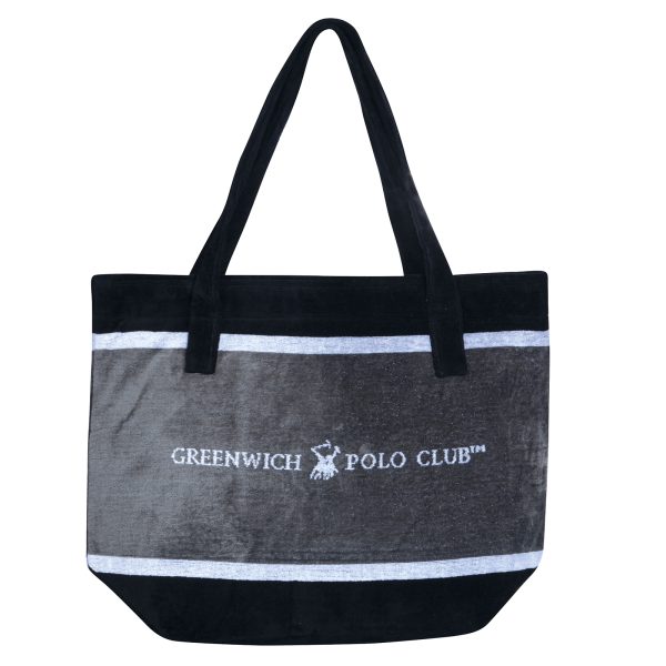 Greenwich Polo Club Τσαντα Θαλάσσης55Χ40 3865 Γκρι – Λευκο – Μαυρο Γκρι – Λευκο – Μαυρο